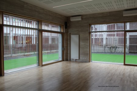 Photo de plancher sportif